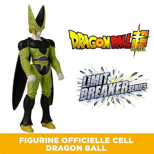 Bandai - Dragon Ball Super - Figurine géante Limit Breaker - Cell Forme Parfaite - Licence Officielle Dragon Ball - Grande Figurine Cell 30 cm - Jouet Enfant 4 Ans et + - 36747