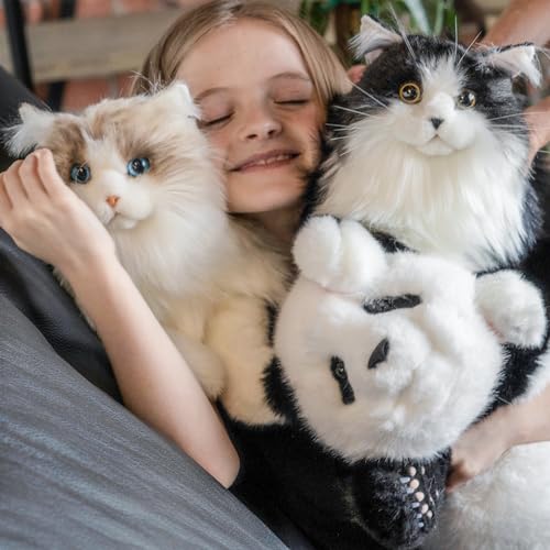 Chongker Weighted Stuffed Animals, 3lb 22" Realistic Plush Cat, Cuddling Soft Pillows for Children, Adults and the Elderly, Pet Companionship Ragdoll Cat by Chongker - Image 6