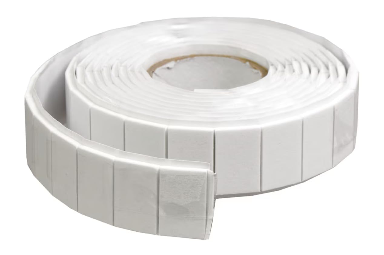 Durable 1mm Thickness White and Blue Lettering Glue Film 1ロール¾ " X 6 FT Super Glueカット済みDouble Sided Adhesive Foam Mount