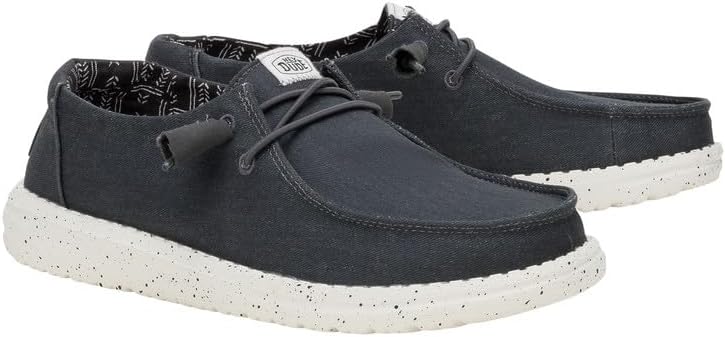 HEYDUDE Women's Wendy Chambray Lace-Up Loafers - Image 2