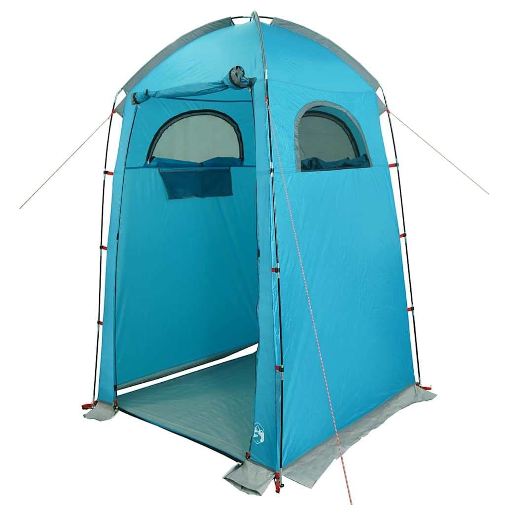 Namiot festiwalowy, namiot bivouac, namiot kempingowy, namiot turystyczny, namiot prysznicowy, niebieski, wodoszczelny, do trekkingu, dla rodziny, na wędrówki