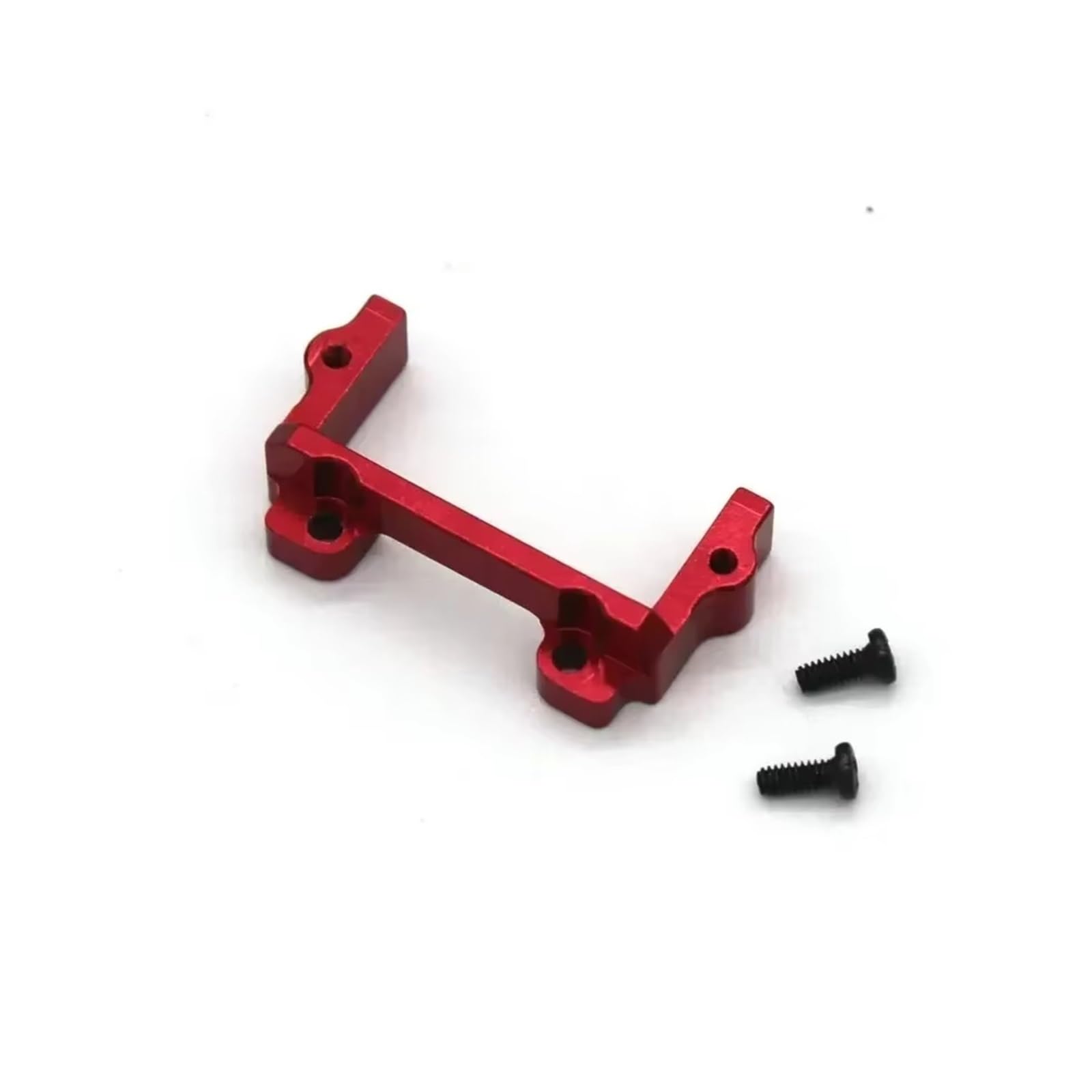 RC Car Accessories for FMS for FCX24 1/24 Metal Servo Mount RC Car Crawler Car Upgrade Parts Accessories Replacement Use Multiple Colors Available(Red)