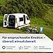 Electronicx AGM CARAVAN Edition 12V C100 120Ah Deep Cycle Batterie – Versorgungsbatterie wartungsfrei & vibrationsfest – 353×175×190mm – Wohnmobil, Wohnwagen, Solar, Boot, Van, Freizeit 120 Ah
