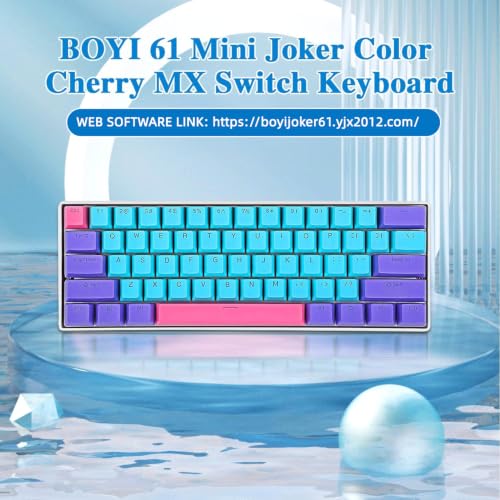 Teclado Mecánico BOYI 61 Mini RGB Conectividad USB-C miniatura 2