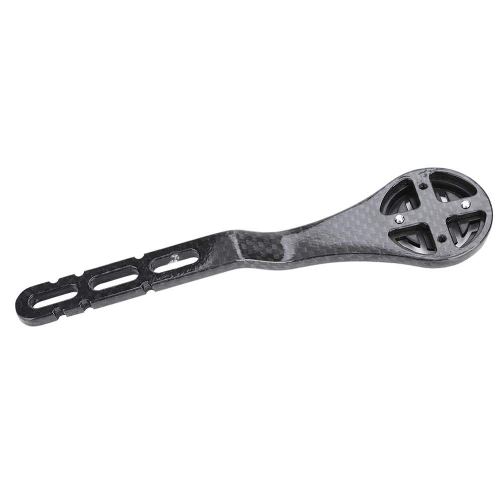 Soporte para computadora de bicicleta, bicicleta de carretera ligera integrada GPS Soporte para montaje de barra de manija para computadora para Garmin Bryton Base Soporte de montaje de computadora en