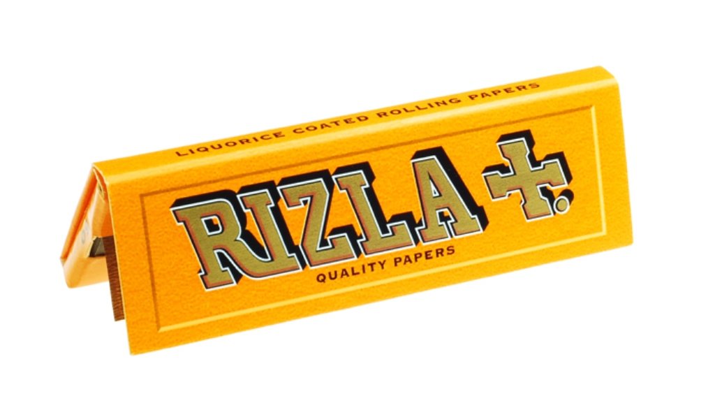 Papel de liar cigarrillo con regaliz Rizla, 25 paquetes por Trendz.