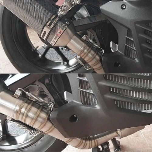 Escape de cola contra ruidos molestos en Yamaha Aerox 2021-2022 e inserto de control 2