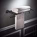 QTQHOME Tap cuivre noir porte serviettes pliant salle de bain noir vieux porte serviettes de bain,