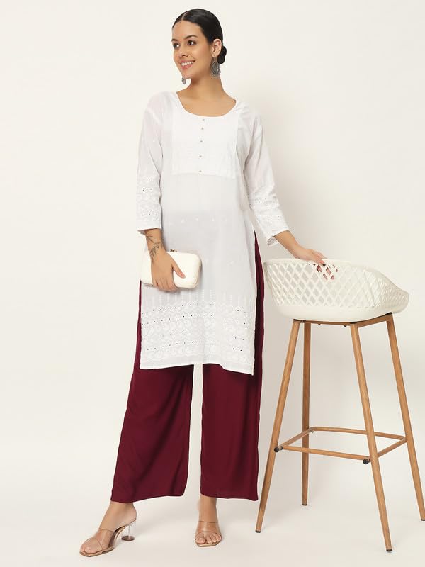 Image of Soft Colors Relaxed Fit Pocket Palazzo