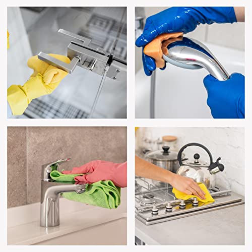 Image of Diversey Crew Emerel Multi Surface Creme Cleanser for Bathroom Sanitary fittings, Limescale, Hard water marks, Minerals build up stain remover 500ML