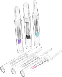 PartyKindom Juego de brochas de maquillaje, 6...