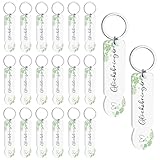 Hestya 20 Stück Einkaufswagenchip zum Rausziehen Einkaufschip Schlüsselanhänger Glücksbringer Schlüsselring für Frauen Öffnungschip für Einkaufswagen Kleines Mitbringsel Geschenk zu Silvester