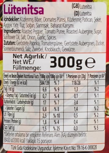 Penguen Lütenitsa Balkan Sosu 300 Gr - Görsel 3