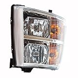 TYC Right Headlight Assembly Compatible with 2007-2013 Chevrolet Silverado