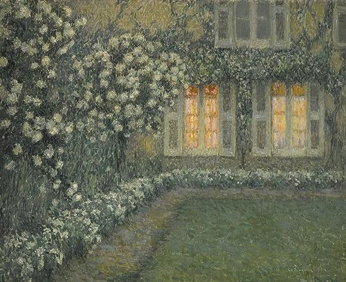 Poster le jardin blanc Le Sidaner 50 x 70 cm cadeau postimpressionnisme