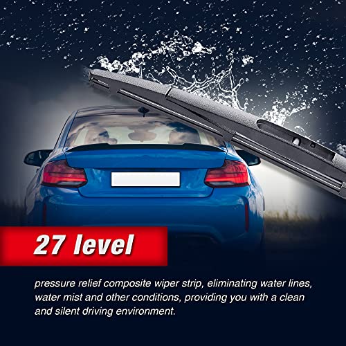 3 Wipers 26"/16"/12" Windshield Wiper Blades Replacment for Subaru Crosstrek 2021 2020 2019 2018 Impreza 2021 2020 2019 2018 2017-OEM Quality Top Lock by icexsnow - Image 5