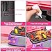 Kids BBQ Grill Playset with Coooking Apron Hat Toddler Girl Pink Kitchen Toy Ages 3-5 4-8 Pretend Smoke Sound Light Outdoor Barbecue Accessories Toy for 3 4 5 Year Old Girl Birthday Gift
