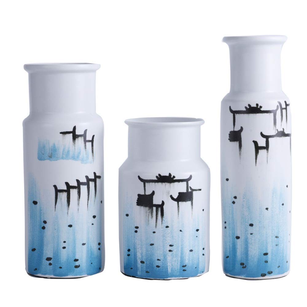 Cadeaux céramique fleur vase unique pour décoration de douche de mariage