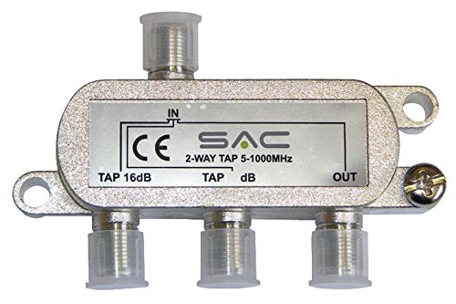 TAP 2-Way 12DB | Aerial/Satellite AMPLIFIERS/Distribution Aerial Satellite Equipment, 1 X Qty - AE5424
