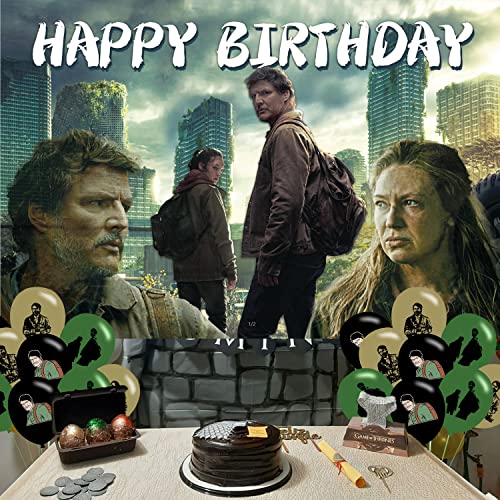 Last Of Us Backdrop Birthday Banner For Last Of Us 2023 Birthday Party Supplies Last Of Us Photograph Background Photo Booth 5X3Ft #TOP4