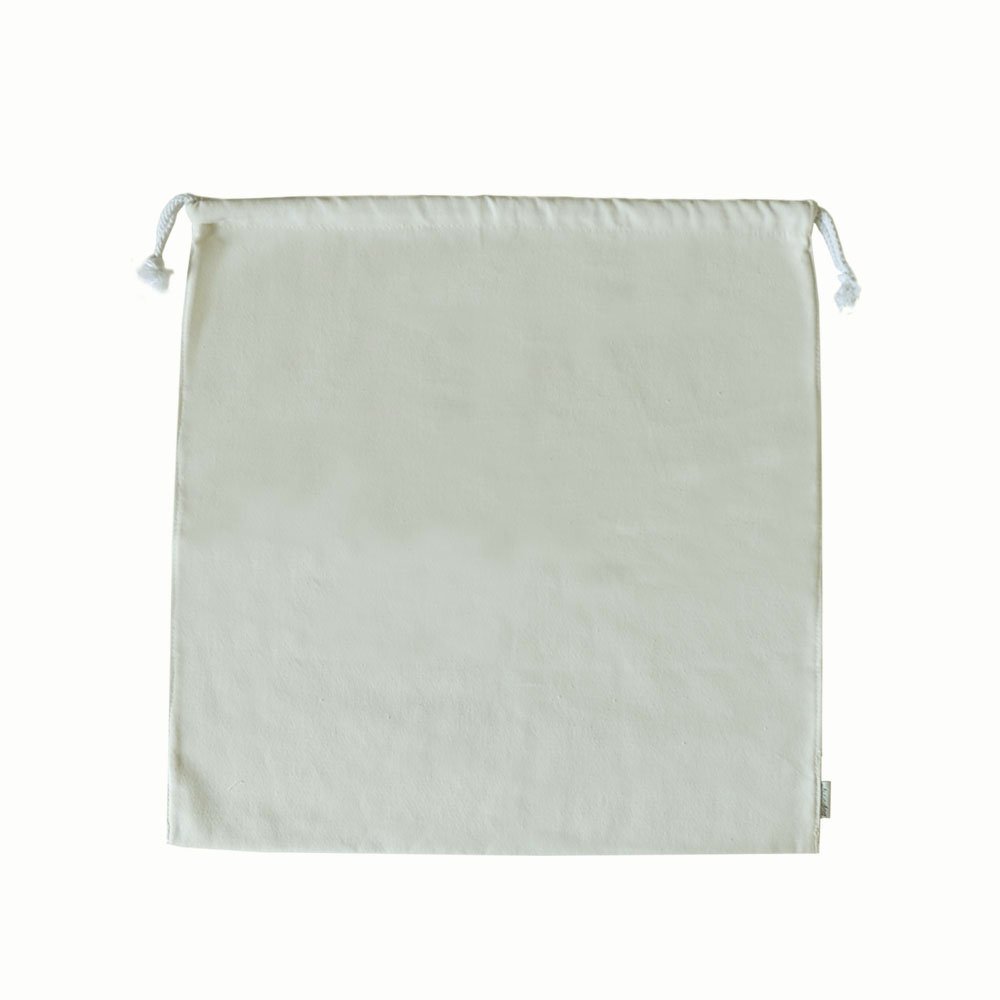 Augbunny 100% Cotton Canvas 46cm by 46cm Travel Laundry Bag, 2-Pack