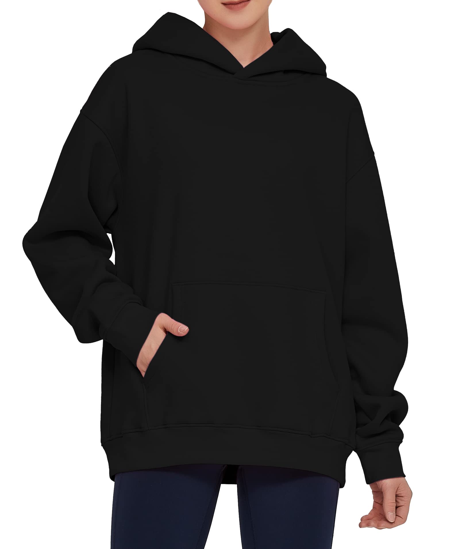 THE GYM PEOPLE Women's Basic Hoodie Oversized Sweatshirt with Pockets