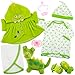 Aori Reborn Baby Doll 22 Inch Realistic Laughing Boy Dolls Look and Feel Real with Green Dinosaur Outfits and Doll Accessories