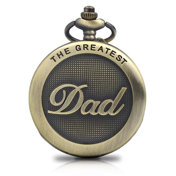 Metal Retro Vintage Bike/Car Pocket Watch Keychain for Gifting with Key Ring Anti-Rust (Pack of 1)-image-0