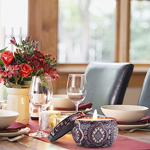 Yinuo Candle Scented Candles Gifts for Women, Aromatherapy Candle for Home Scented, 12 Pcs Soy Wax Jar Candles Long Burning for Mothers Day Gifts - Image 6