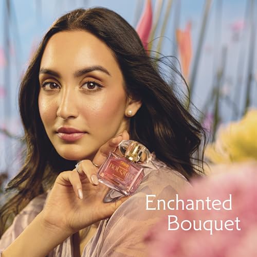 Image of Nykaa Enchanted Bouquet Long Lasting EDP| Fruity Floral Perfume for Women | Day to Night Fragrance | Peony & Strawberry| Everyday Perfume for Her | Travel Friendly Size