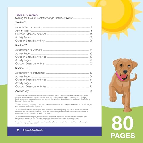 Image of Summer Bridge Activities Quick 1st to 2nd Grade Workbook, Activity Book With Math, Language Arts, Social Studies, Science, Fitness, Writing Practice and Reinforcement Learning