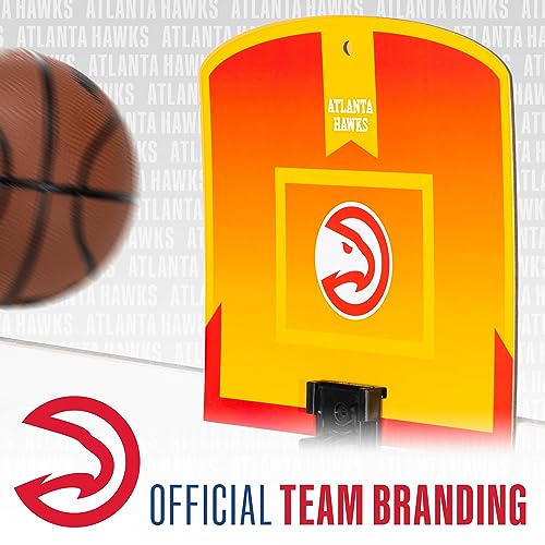 Franklin Sports 79008F08 Nba Atlanta Hawks Mini Over The Door Basketball Hoop thumb #5