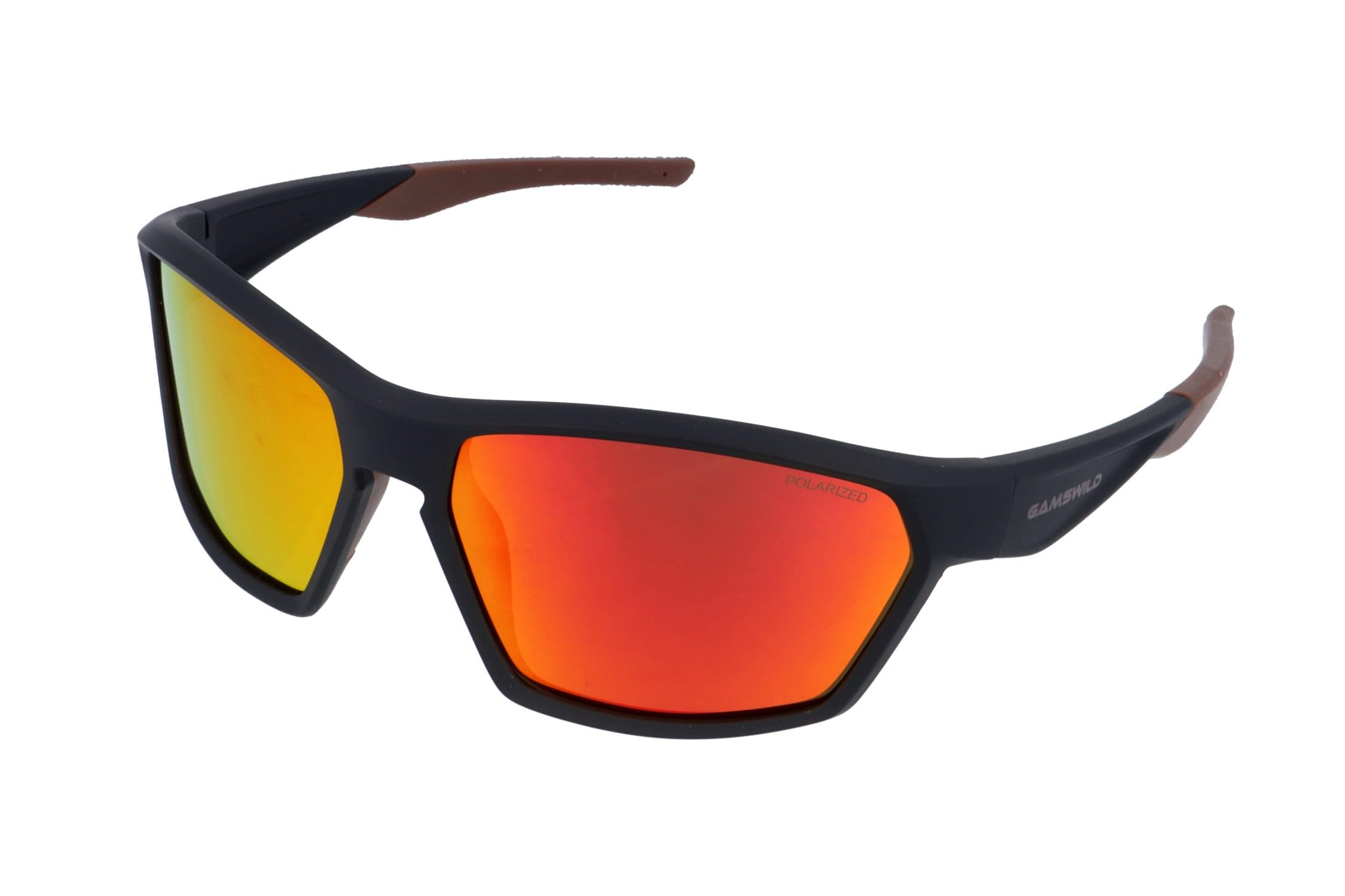Gamswild WS7438 Occhiali da sole sportivi TR90 polarizzati occhiali da ciclismo occhiali da sci unisex leggeri | verde | blu | rosso |