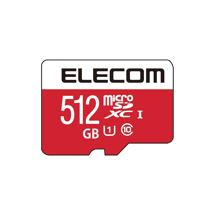 エレコム　GM-MFMS512G [512GB] Amazon.com: Elecom GM-MFMS512G MicroSDXC Card, 512 GB, UHS-I