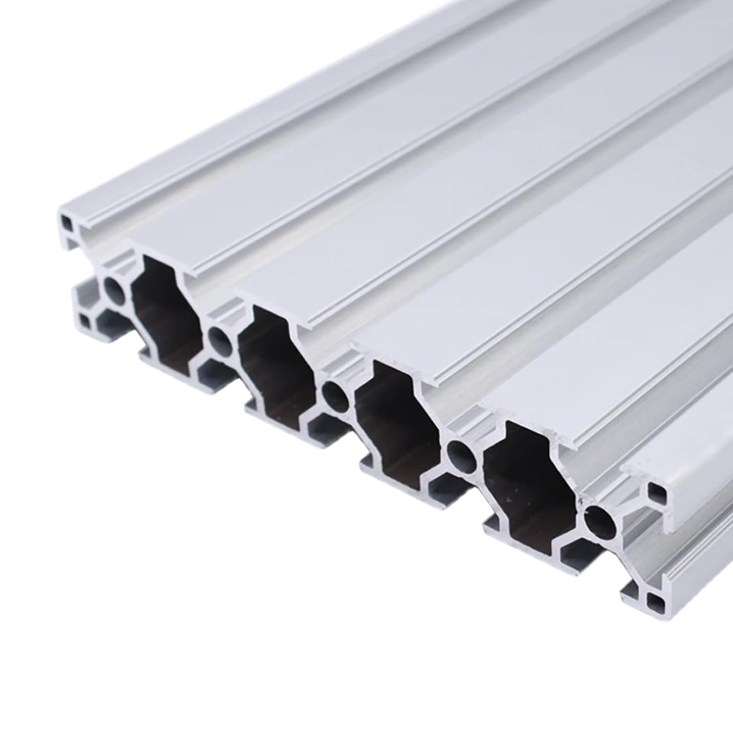 30150 Aluminum Extrusion 39.37 inch / 1000mm Length T Slot Silver 1 Pack, Extruded Aluminum 30mm x 150mm 30 Series T Type Profiles Anodized European Standard Linear Rail Frame 1Pcs