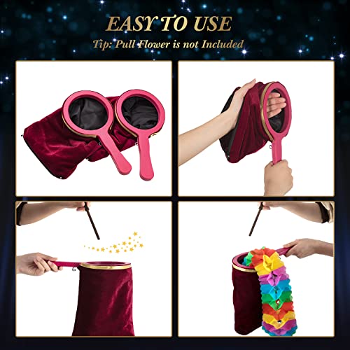 Wettarn 2 Pcs Magic Props Change Bag Magic Change Bag With Zipper Twisting Handle Make Things Appear Disappear Magic Trick Bag Magic Stage Prop Accessories For Kids Adults Boys Girls Gift #TOP2