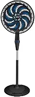 Ventilador de Coluna Arno X-TREME 9 40cm VE9C, 160W, 9 Pás, 3 Velocidades, Oscilação 80º, Power Zone, Modo Noturno, Altura Ajustável de até 1,5m, 110V