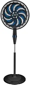 Ventilador de Coluna Arno X-TREME 9 40cm VE9C, 160W, 9 Pás, 3 Velocidades, Oscilação 80º, Power Zone, Modo Noturno, Altura Ajustável de até 1,5m, 110V