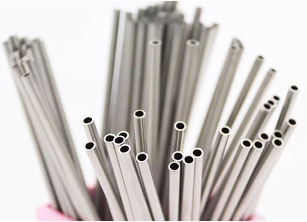 304 Stainless Steel Capillary Tube 250mm - Precision Seamless Round Pipe for, Antenna, Model Making (2pcs)(9mmx7mm)