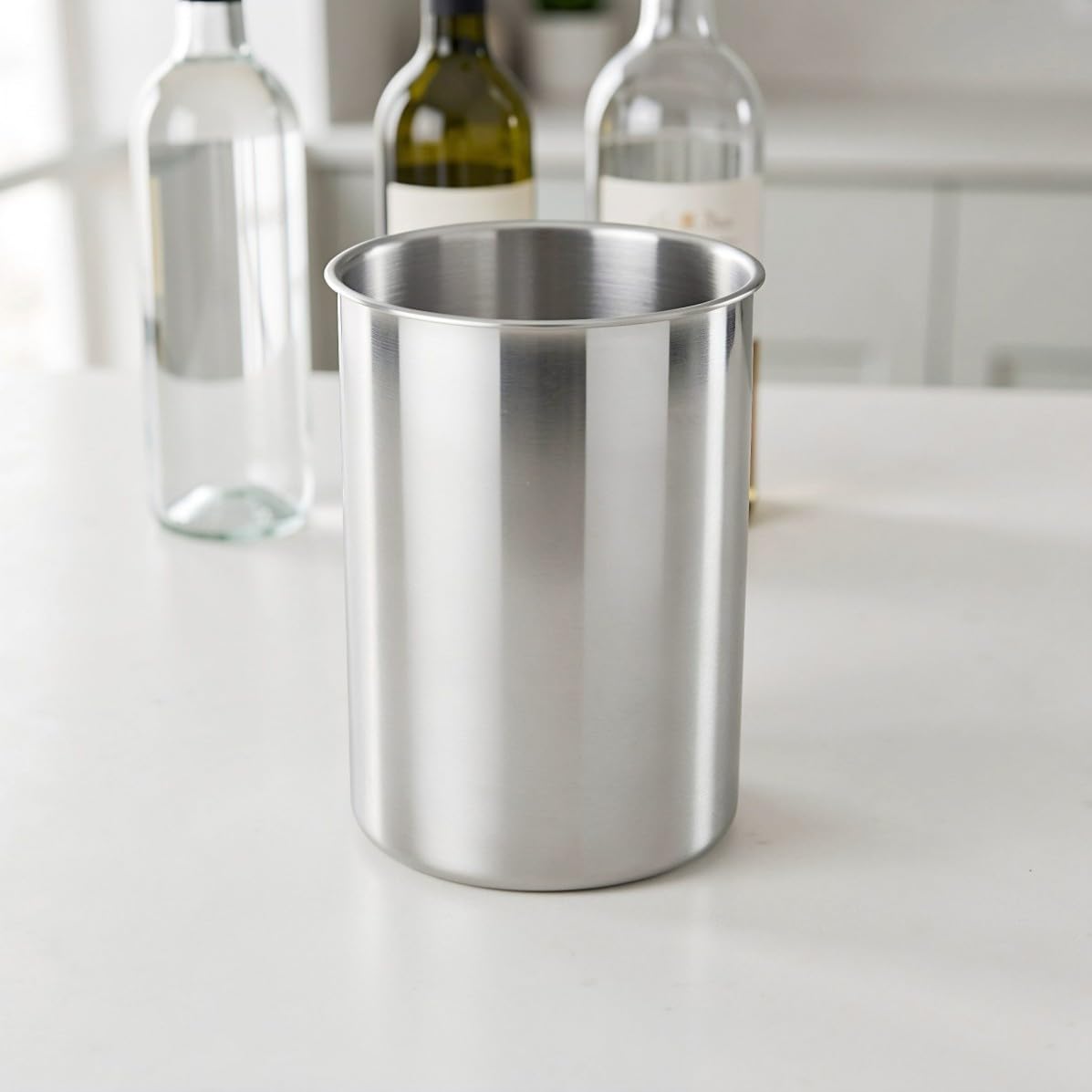 ULTECHNOVO 3 Pezzi Secchiello Vino in Acciaio Inox 3 Litri, Refrigerante