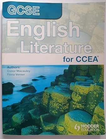 CCEA GCSE in English Literature book cover