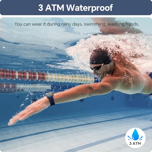 Image of Smart Watch for Men, 1.85 inch HD Smart Watches Compatible iPhone /Samsung /Android (Answer /Make), Fitness Tracker Watch with Heart Rate /Sleep /SpO2 Monitor, Smartwatch 3ATM Waterproof 120+ Sport Modes Alexa