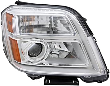 Compatible with GMC Terrain Headlight Lamp 2010 2011 2012 2013 2014 2015 Halogen Passenger Right Side