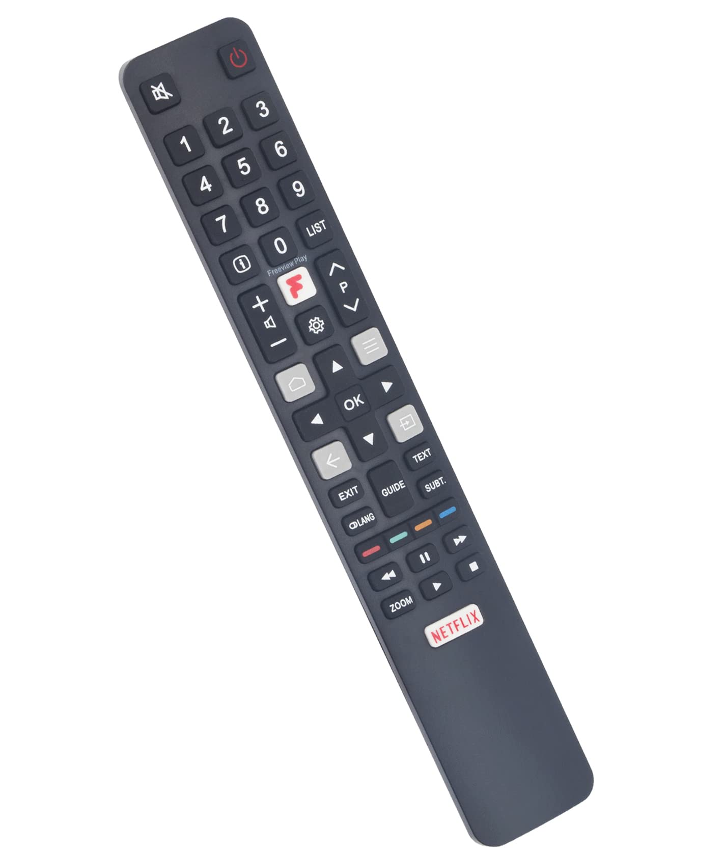 VINABTY Replacement Remote Control Fit for TCL Anroid TV 55C815K 75P715K 65P715K 55P715K 50P715K 43P715K RC802N-YUI5 - Image 3