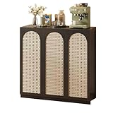 Son design classique en bois massif et rotin s'harmonise parfaitement avec différents styles de décoration intérieure, offrant à la fois praticité et esthétique, ce qui en fait le choix idéal for le rangement à domicile.
