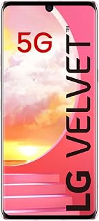 LG Velvet (5G) 128GB (Canadian Model) (6.8 inch) Display 48MP Triple Camera LM-G900UM Unlocked Smartphone - Illusion Sunset (Renewed)