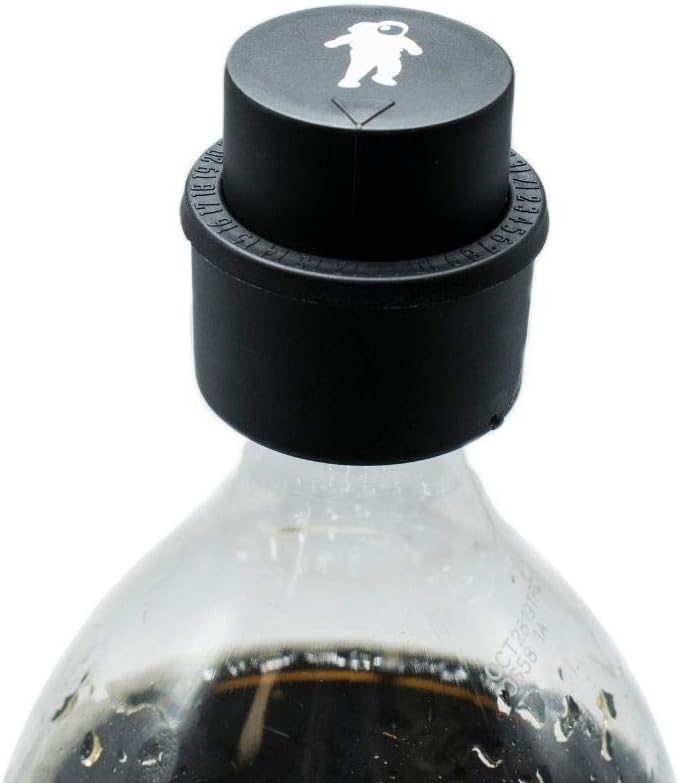 Air Lock Soda Sealer โ FRESHeTECH Portable Handheld Carbonation Keeper โ 5 Caps