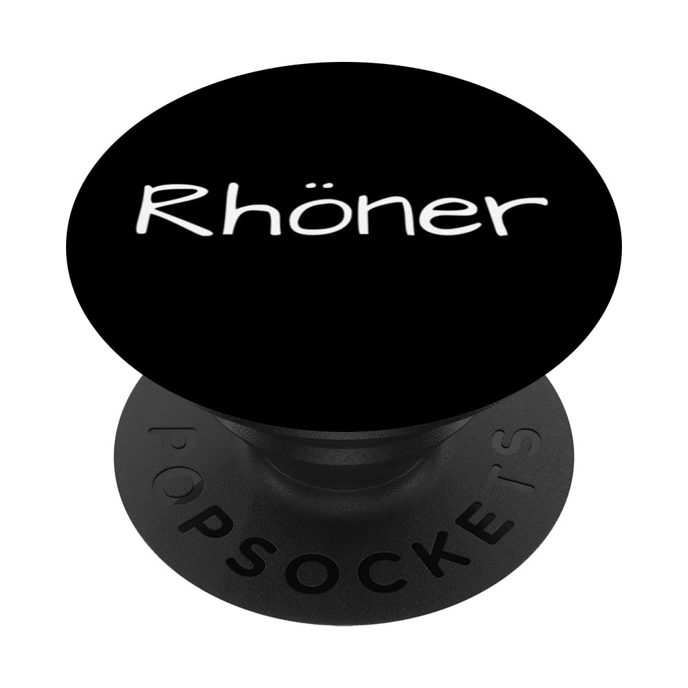 Rhoner, Hesse Bavaria Thuringia Germany, German Pride, Rhon PopSockets Swappable PopGrip, Black