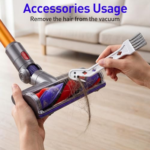 Image of 6 Pack Vacuum Filter Replacement Kit for Dyson V7, V8 Animal and V8 Absolute Cordless Vacuum, 3 Post Filter, 3 Pre Filter, Replaces Part # 965661-01 & 967478-01