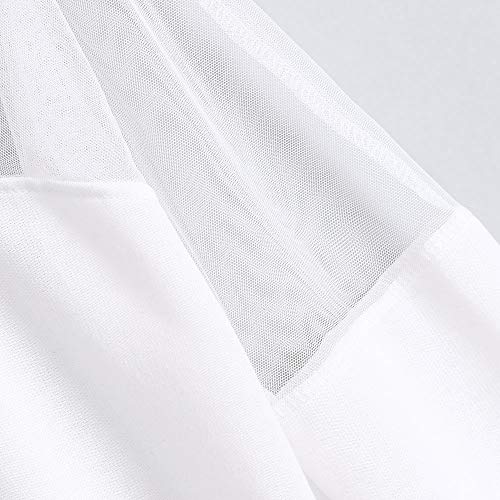 HIRIRI Women Long Sleeve Mesh Patchwork Workout Hooded Shirts Athletic Long Sleeve Running Crop Hoodie Sweatshirt White